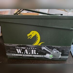 Ultra Pro W.A.R. Green Ammo Box